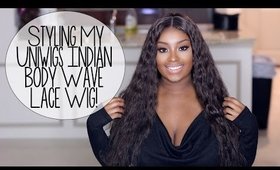 Unboxing + Styling | Uniwigs Indian Body Wave Full Lace Wig!