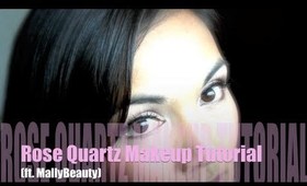 Rose Quartz Makeup Tutorial (ft. Mally Beauty)