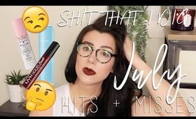 JULY FAVORITES AND DISAPPOINTMENTS 2017 | QUINNFACE