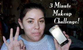 3 Minute Makeup Challenge?!