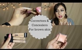 Correctors & Concealers for Brown skin Olive skin tones || Makeup With Raji