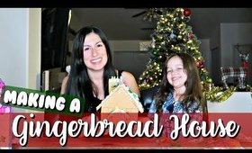 MAKING A GINGERBREAD HOUSE | Vlogmas Day 15