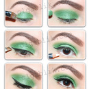 Easy Lime Green Makeup