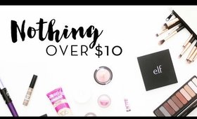 Nothing over $10 Tag