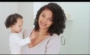 Mom & Baby Curly Hair Routine (New Haircut)