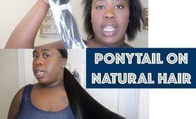 $8 EXTENDED PONYTAIL TUTORIAL|HAIRSTYLIST WHO CANT DO HER OWN HAIR