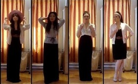How To Wear: The LBD, Maxi Dress, & Gabrielle "Coco" Chanel! ♥