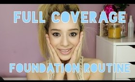 Full Face, Full Coverage Foundation Routine | Normal/Combination Skin Type + Oblong Faceshape