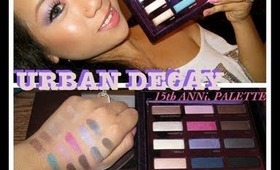 URBAN DECAY ♡ 15th ANNI. Palette REVIEW & SWATCHES