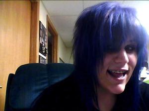 Senior year of high school I dyed my hair all kinds of colors myself.