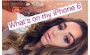 What's on my iphone 6 |how I edit selfies