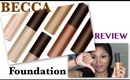 BECCA Luminous Skin Colour Foundation Review