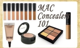 MAC Concealers; The Ultimate Guide!!