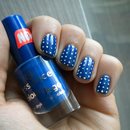 Blue With Micro-Dots