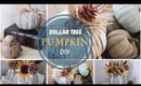 Dollar Tree Pumpkin DIY | Pumpkin Transformation | Fall Decor