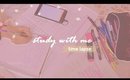 Study with me time-lapse 🕑📒 pharmacology note-taking & relaxing music | Reem
