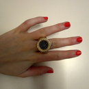 THE ring and some rrred nail polish