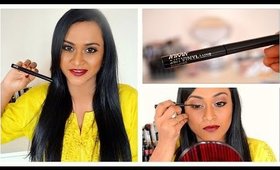 Nykaa 24 Hr Vinyl Luxe Eyeliner Review