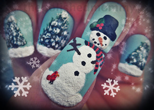 12 Days of Christmas: Snowman... http://www.thepolishedmommy.com/2012/12/let-it-snow.html