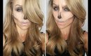 Half Skull Halloween Makeup Tutorial | Primp Powder Pout