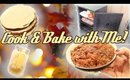 COOK & BAKE with Me for a FALL FAMILY PARTY!!
