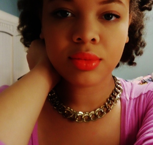 I love coral lips. Compliments are sure to be given. 