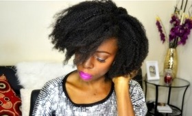 Natural Hair Update| Flat Iron and Box Braids Experience