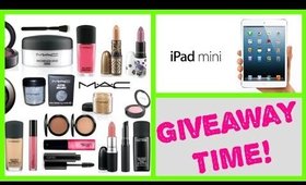 $500 GIVEAWAY: Ipad Mini & MAC Makeup!!