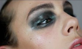 Emerald Grease Grunge Makeup Tutorial