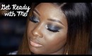 Get Ready with Me | Gunmetal Smokey + Nude Lips! (Makeup)