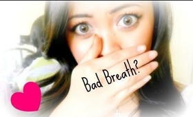 ♡How to Cure Bad Breath! ♡ With Free Orabrush!!