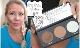 Watch me contour (for the first time) with City Color Contour Effects