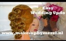 HOW TO: Easy wedding updo Make-upByMerel Tutorials