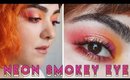 Neon Pink Smokey Eye | Laura Neuzeth