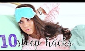 How To Fall Asleep FAST! | 10 SLEEP HACKS When You CAN'T SLEEP !!