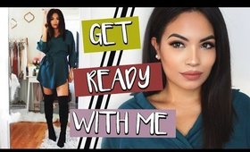 Holiday Get Ready With Me | HOLIDAY MAKEUP & HAIR | Belinda Selene