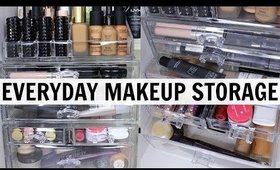 EVERYDAY MAKEUP STORAGE | MissBeautyAdikt