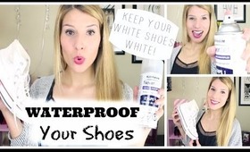 Keep White Shoes White | How to Waterproof Your Shoes