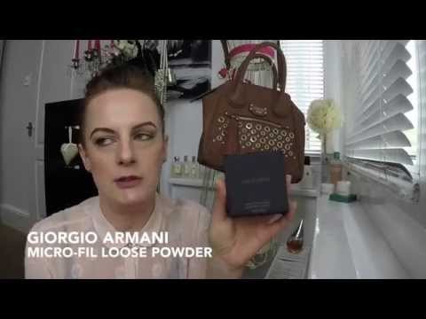 giorgio armani micro fil loose powder review