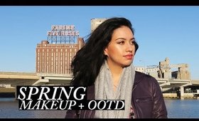 GRWM Everyday Makeup & Outfit of the Day