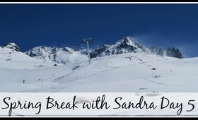 Skiing in Val Thorens & Getting Drunk | Spring Break with Sandra Day 4