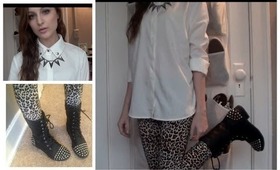 ♡ Getting Ready: Leopard Leggings