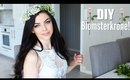 DIY: Blomsterkrone  / Blomsterkrans - med ekte blomster!