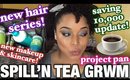 LET’S CATCH UP WITH THE CRAZY CHANGES! | HAIR & MAKEUP GRWM | Dry Skin High Porosity Natural Hair