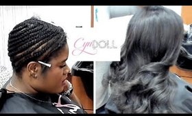 ❤️🎥🎥DETAILED FULL SEW IN WITH LEAVE OUT!! DEEP SIDE PART🚨🚨