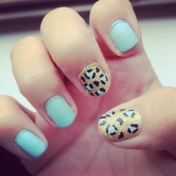 Blue/gold leopard | Erica P.'s Photo | Beautylish