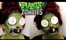 Plants vs Zombies Inspired Halloween MakeUp