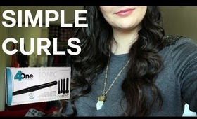 Simple Curls With Cortex 4-in-1 Curling Wand