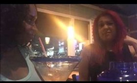 Vlog. Girl Talk at Chili's. Presidente, Brain Freeze, Shoe Cam Chit Chat