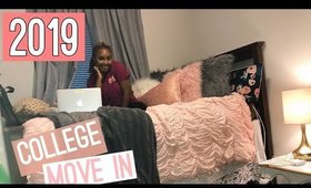 COLLEGE MOVE IN VLOG 2019 | DAY 1 - Tommie Marie